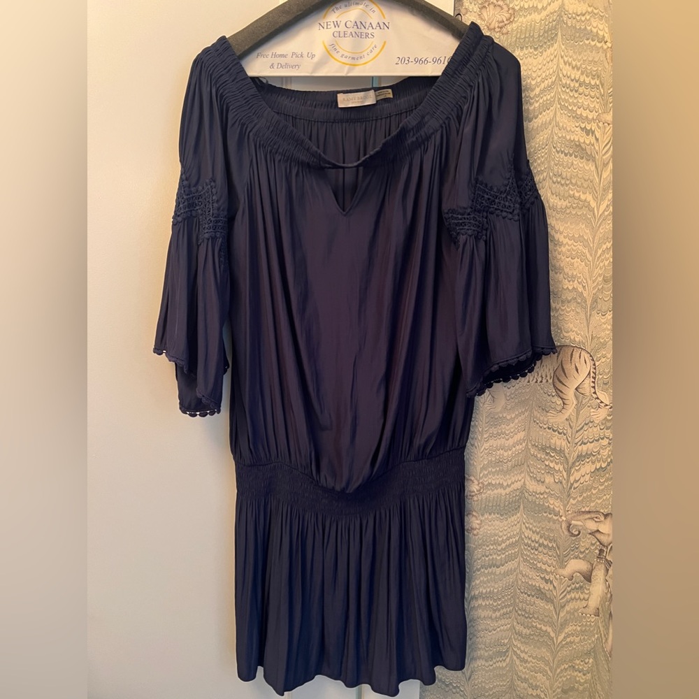 Ramy Brook Navy Silk Dress